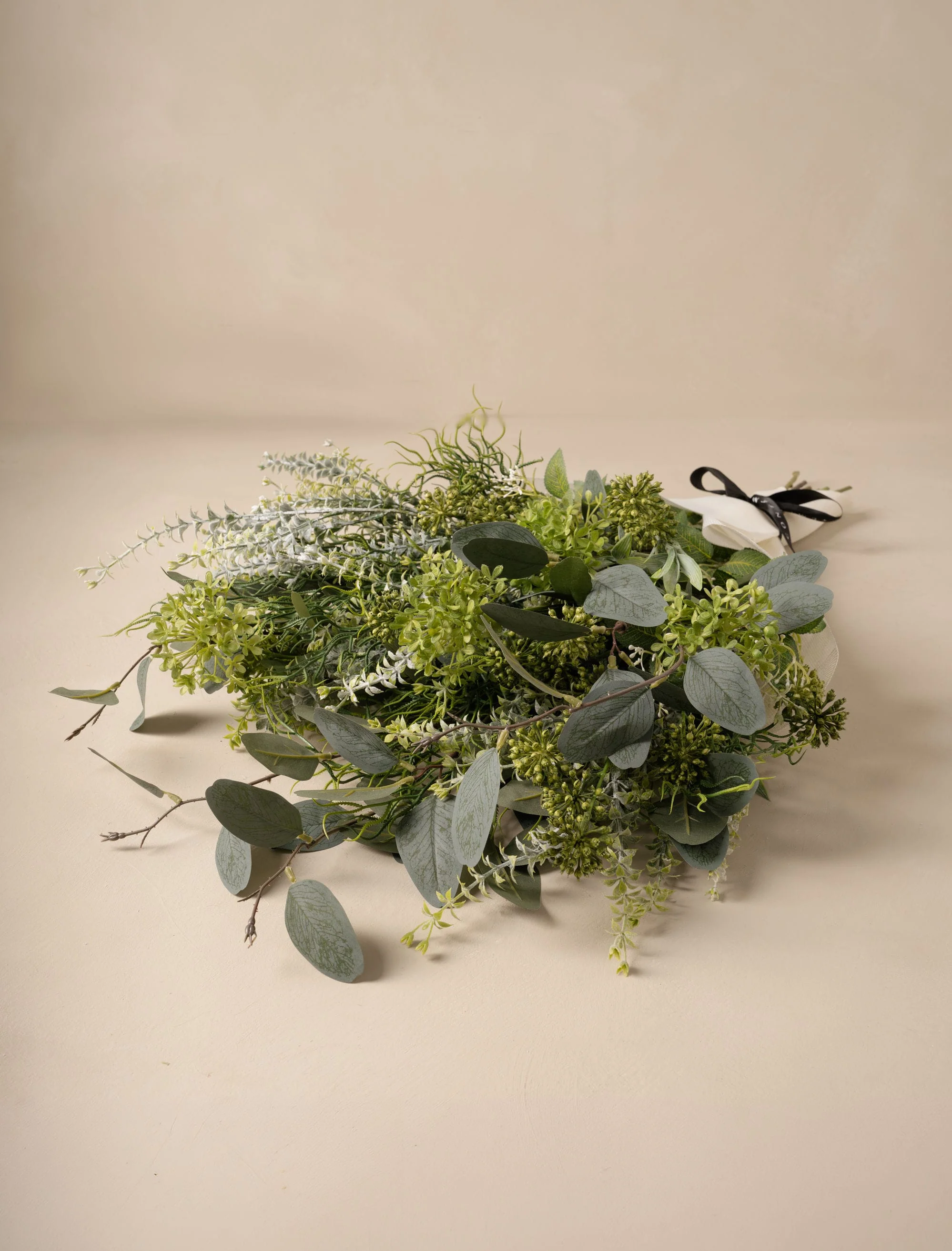 Faux Arrangement - Wild Eucalyptus & Green Berry - Image 5
